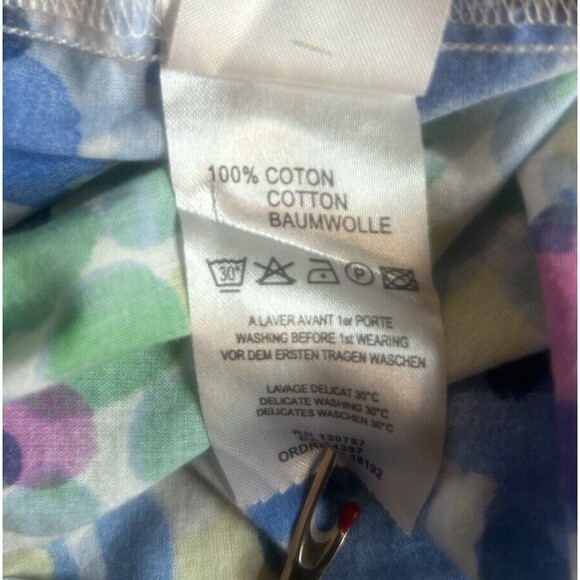 Saint James Women’s Floral Blouse. USA Size 4. Long Sleeve. Button Up - Picture 6 of 12